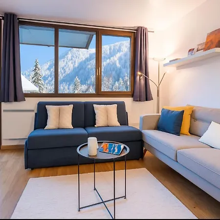 Escape In Breathtaking View Mont-blanc Lägenhet *