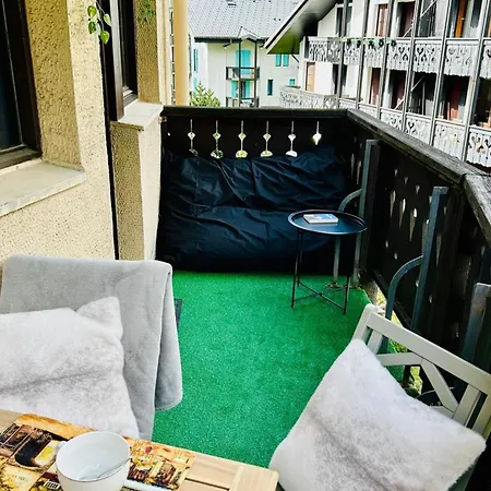 Escape In Breathtaking View Mont-blanc Lägenhet